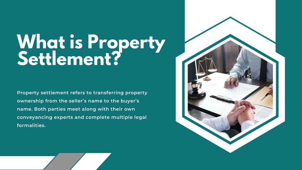 PPT Role of A Conveyancer in The Property Settlement Process