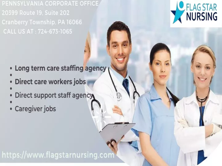 PPT - FlagStarNursing |CNA temp agency in New Jersey PowerPoint ...