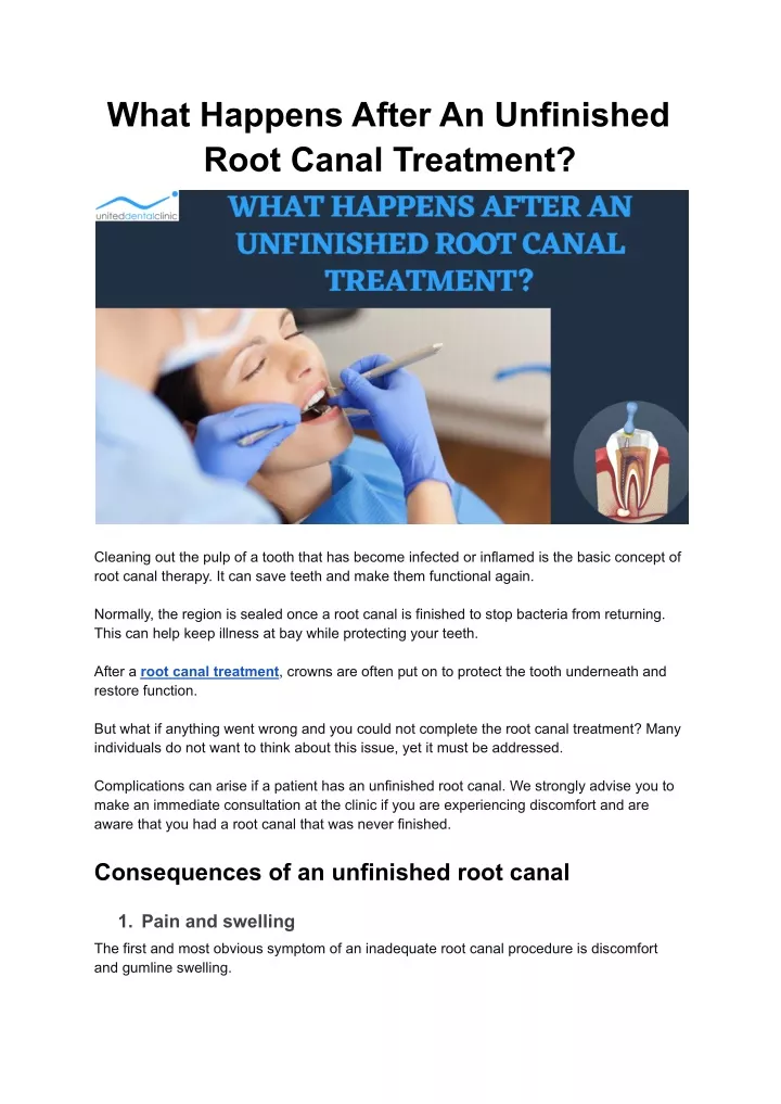 ppt-what-happens-after-an-unfinished-root-canal-treatment-powerpoint