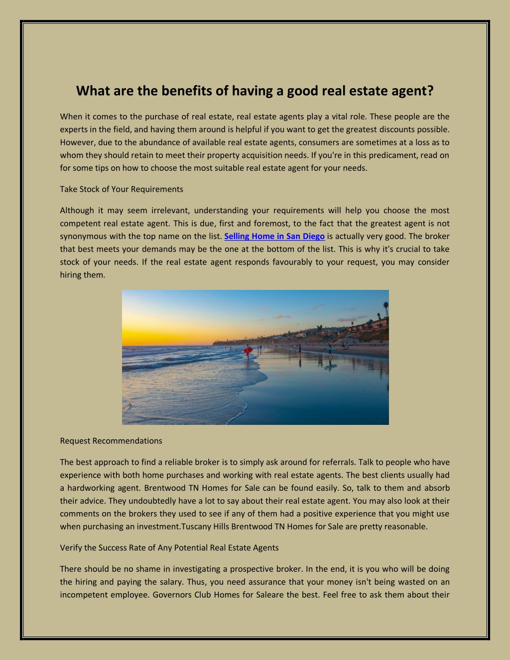 Ppt What Are The Benefits Of Having A Good Real Estate Agent Powerpoint Presentation Id11841695 3935