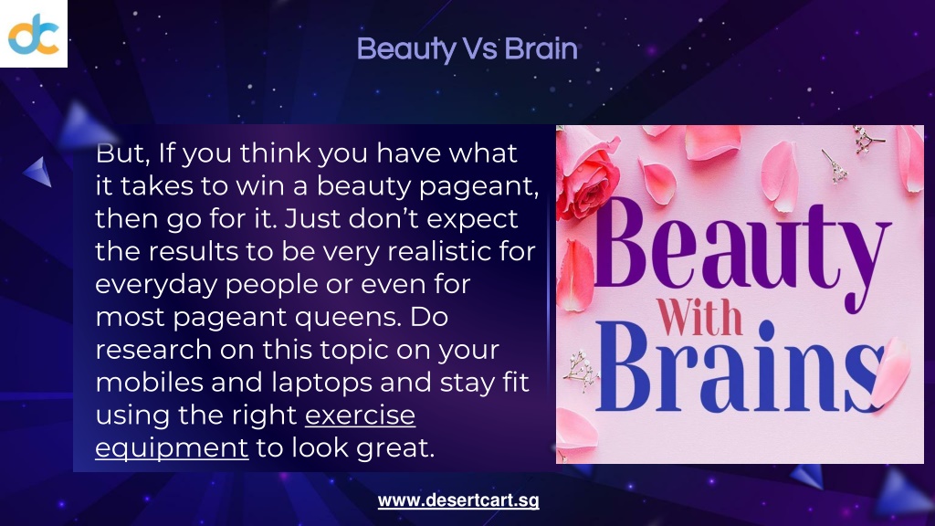 essay on beauty vs brain