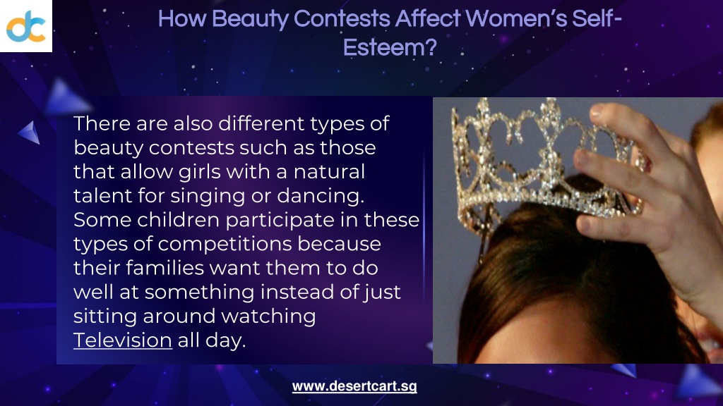 presentation on how beauty contests affects women's self esteem