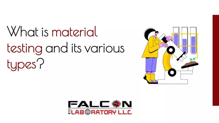 Material Testing Coding PPT - What is material testing and its various types? PowerPoint ...