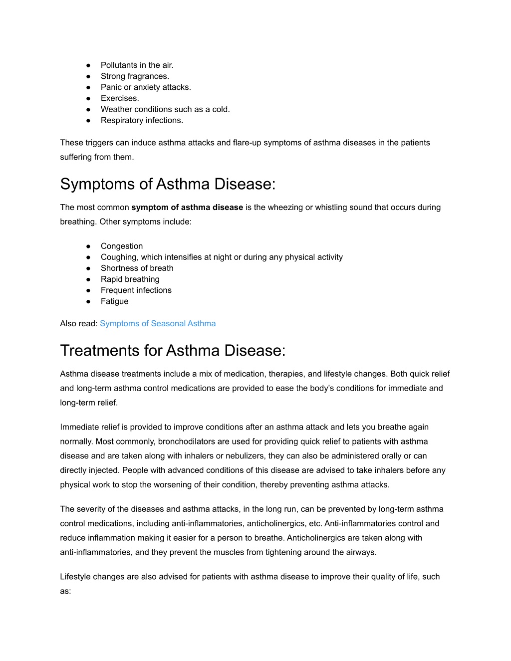 PPT - Asthma Disease - Causes, Symptoms, and Asthma Treatment ...