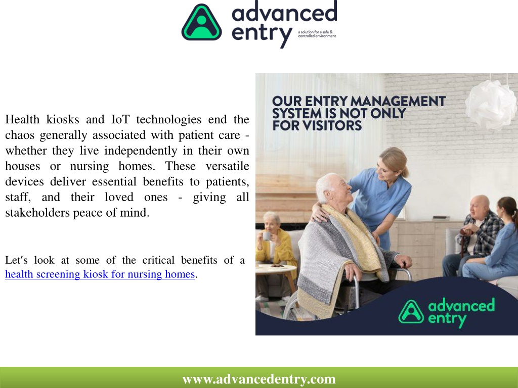 Ppt The Benefits Of Health Screening Kiosks For Nursing Homes Powerpoint Presentation Id 3598
