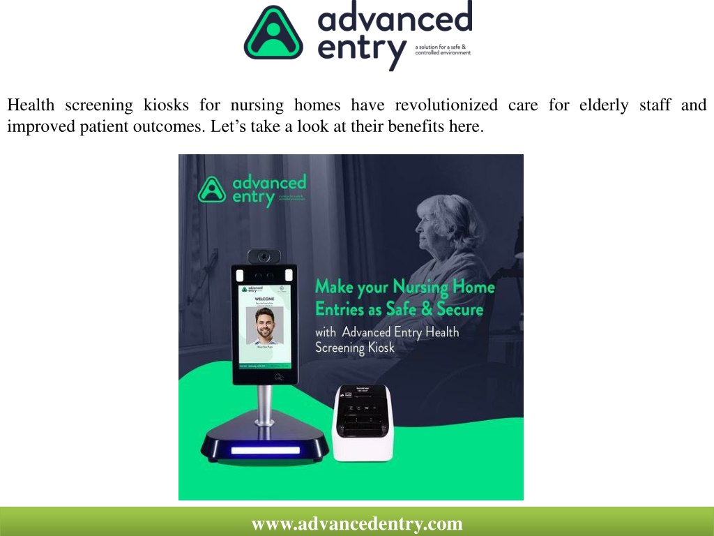 Ppt The Benefits Of Health Screening Kiosks For Nursing Homes Powerpoint Presentation Id 5613