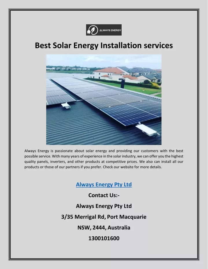 ppt-best-solar-energy-installation-services-powerpoint-presentation