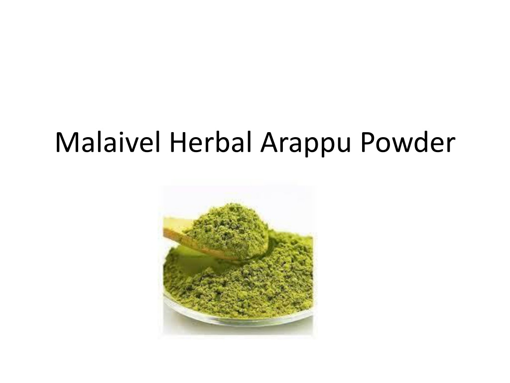 PPT - Arappu Powder PowerPoint Presentation, free download - ID:11853072