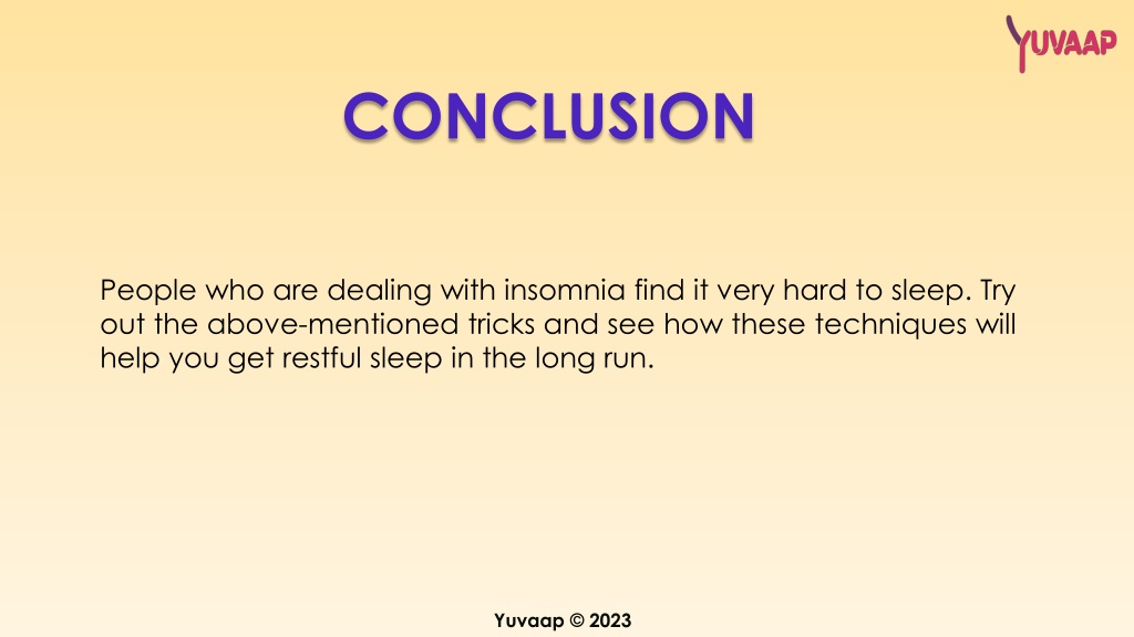 insomnia essay conclusion