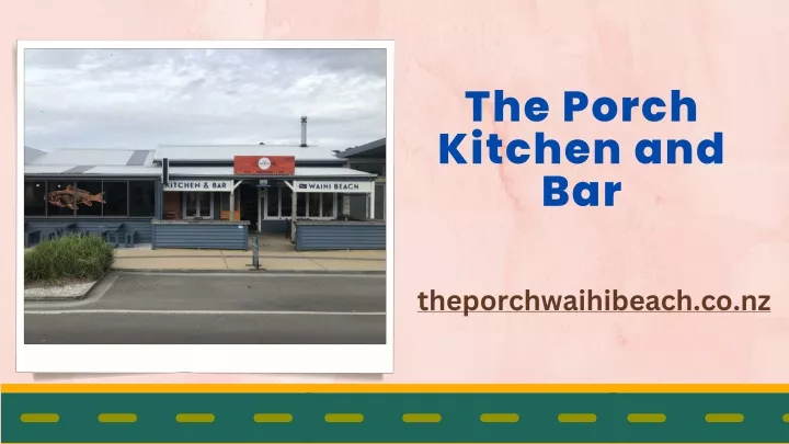 the porch kitchen and bar waihi beach