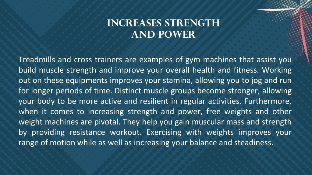 PPT - The Most Important Benefits of Gym Equipment for Physical Health ...