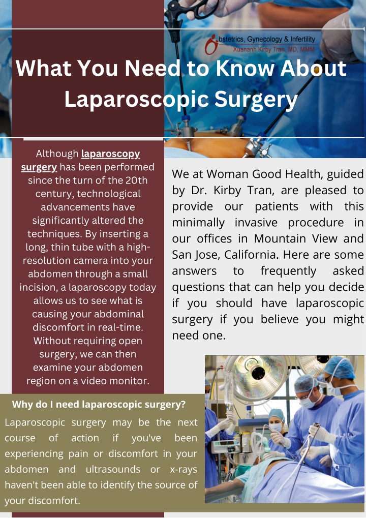 PPT - What You Need to Know About Laparoscopic Surgery PowerPoint ...