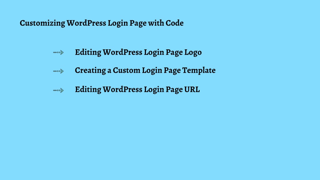 PPT - How to Create a Custom WordPress Login Page PowerPoint ...