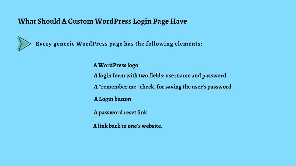 PPT - How to Create a Custom WordPress Login Page PowerPoint ...