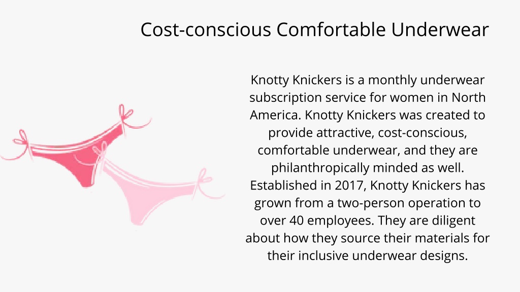 Knotty Knickers - Provides Stylish Affordable Underwear For Women
