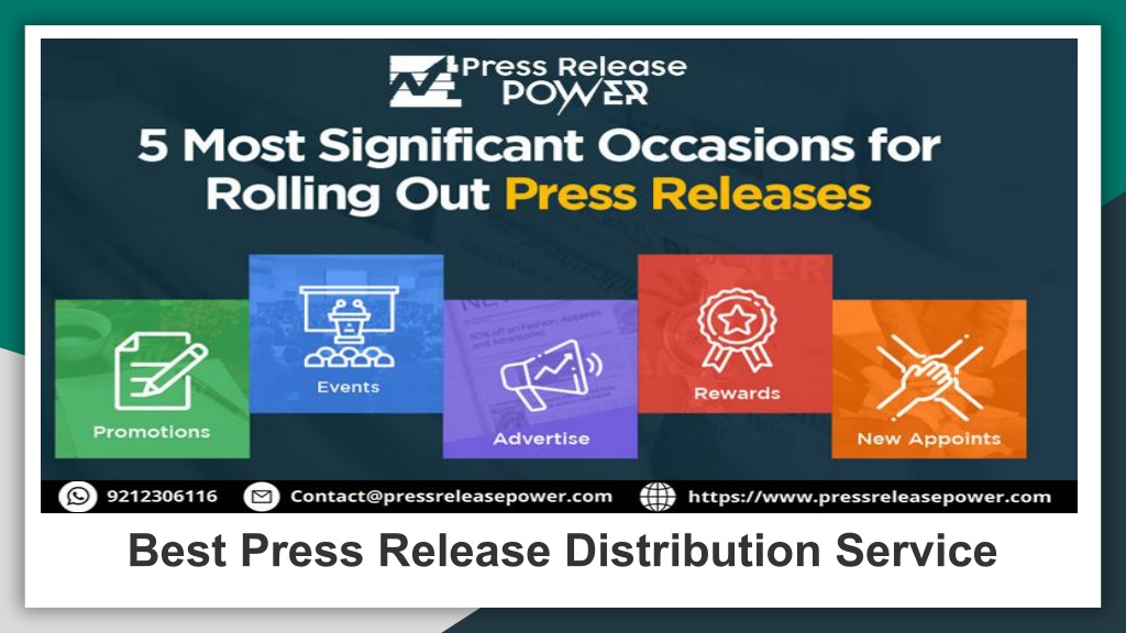 PPT Best Press Release Distribution Service PowerPoint Presentation