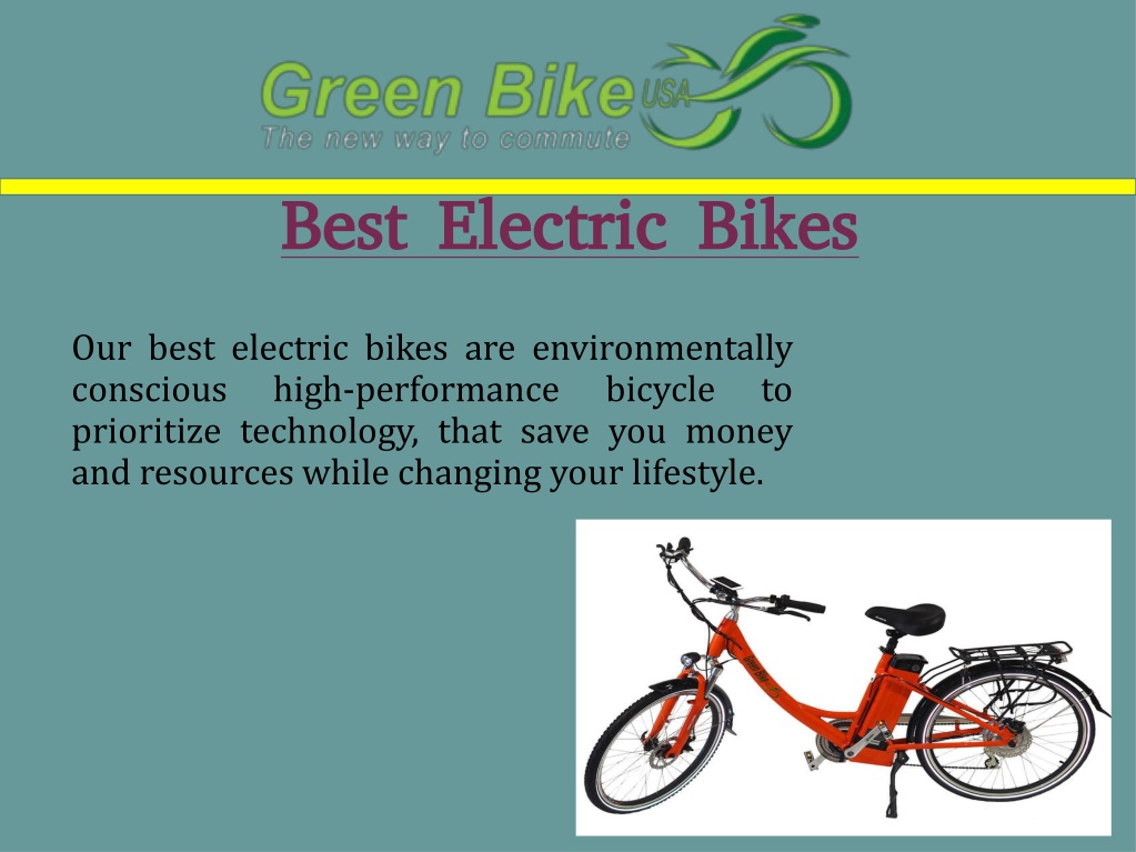 electric bike ppt presentation download free