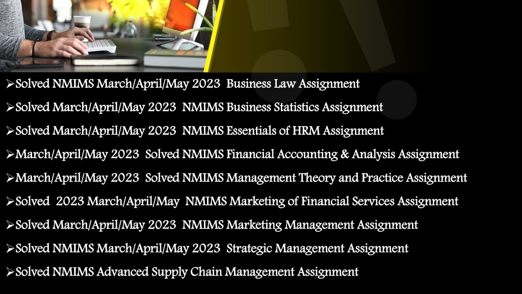 nmims assignment answers 2023