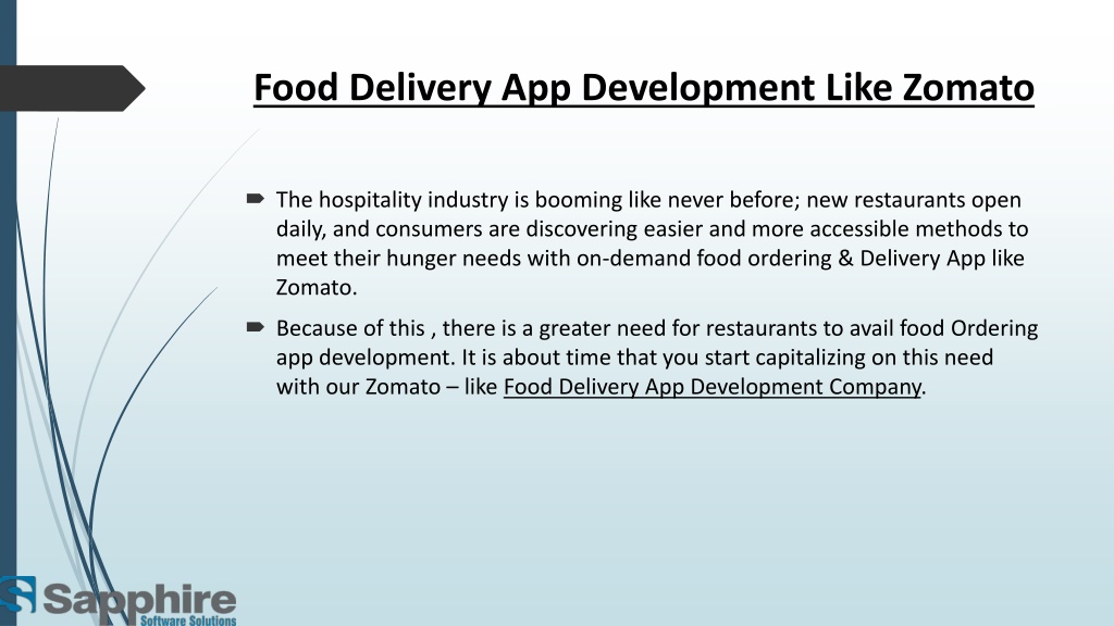 Ppt Food Delivery App Development Like Zometo Powerpoint Presentation Id11863420