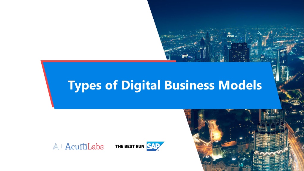 PPT - The Economics Behind Digital Business Models PowerPoint ...