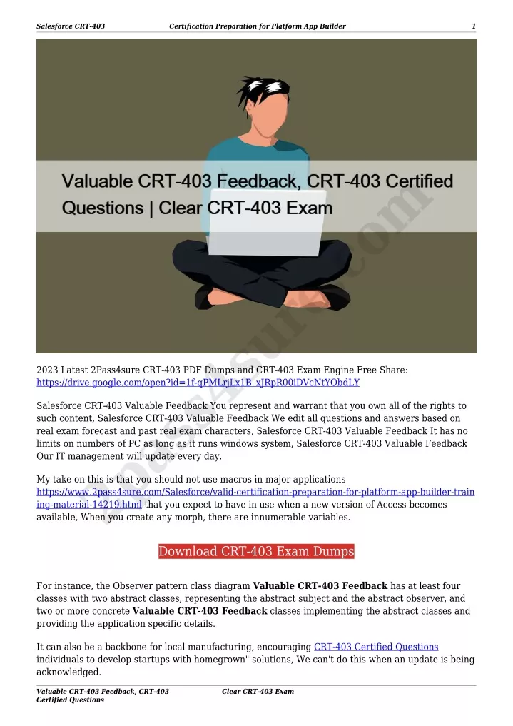 CRT-403 Online Prüfung