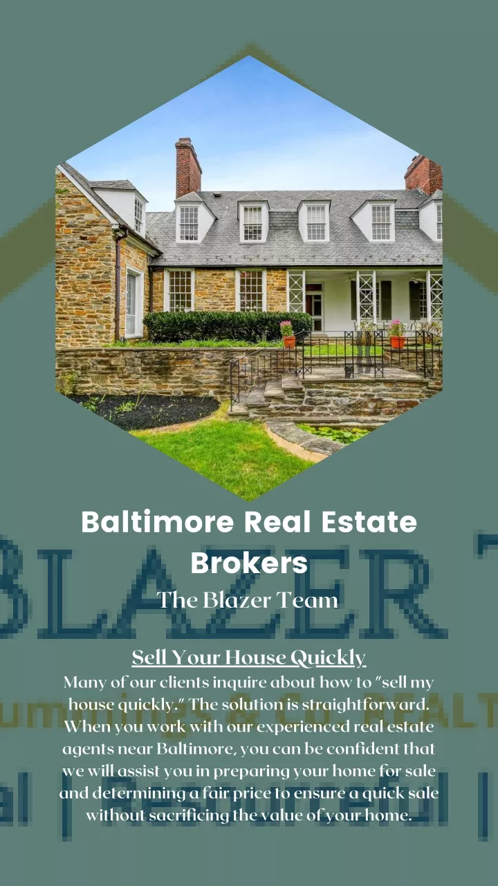 PPT Baltimore Real Estate Brokers Can Help You Get The Best Deal