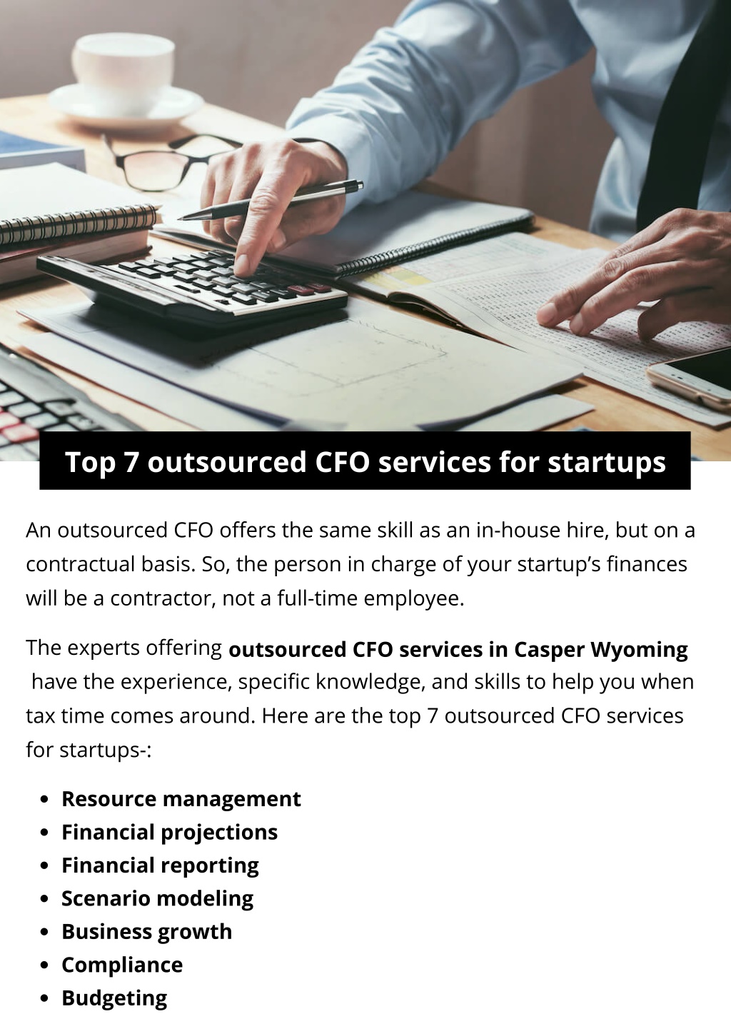 PPT - Top 7 Outsourced CFO Services For Startups PowerPoint ...