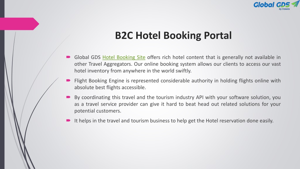 PPT - B2B Hotel Booking Portal PowerPoint Presentation, Free Download ...