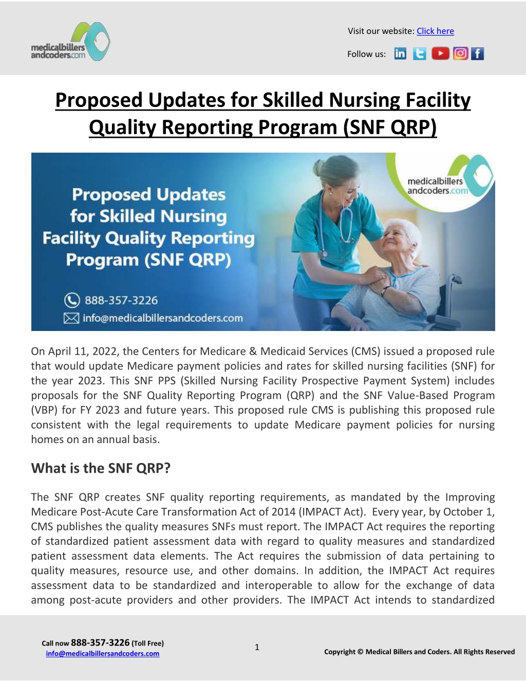 PPT Proposed Updates for Skilled Nursing Facility Quality Reporting