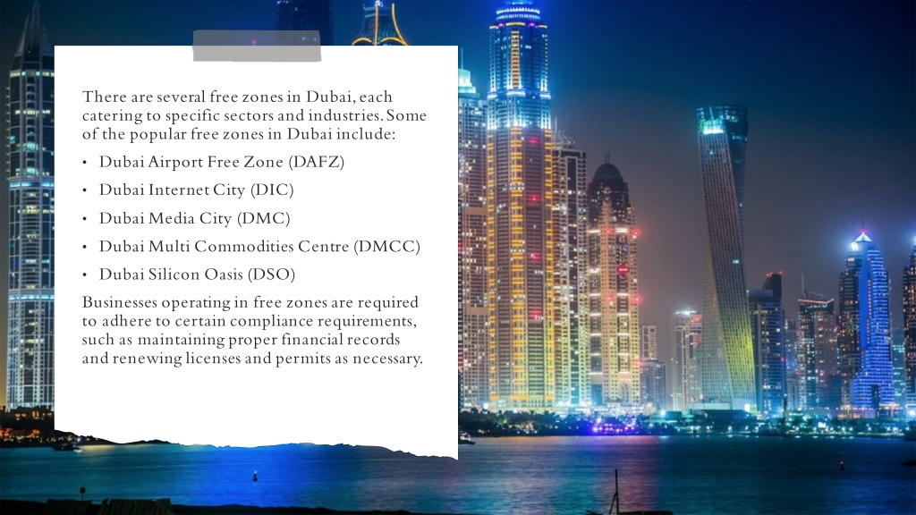 PPT - Benefits Of Business Setup In Dubai Free Zones PowerPoint ...