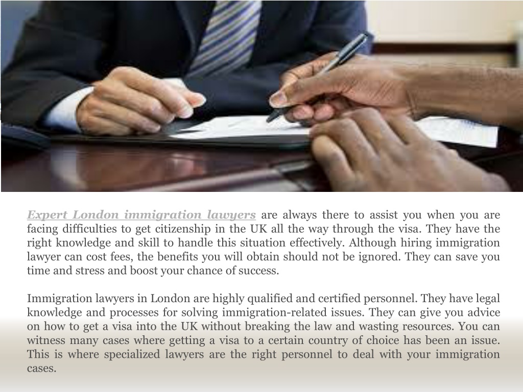 PPT - Few Reasons To Hire The Best UK Immigration Lawyers PowerPoint ...