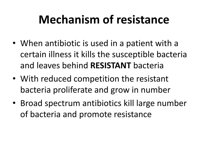 ppt-mechanism-of-antibiotic-resistance-explained-by-dr-sheetu-singh