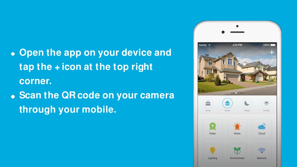 PPT Zmodo camera setup and configuration using the Zmodo app on your