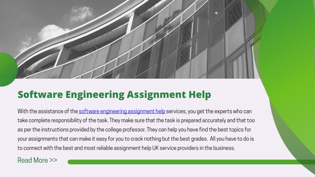 software engineering topics for assignment