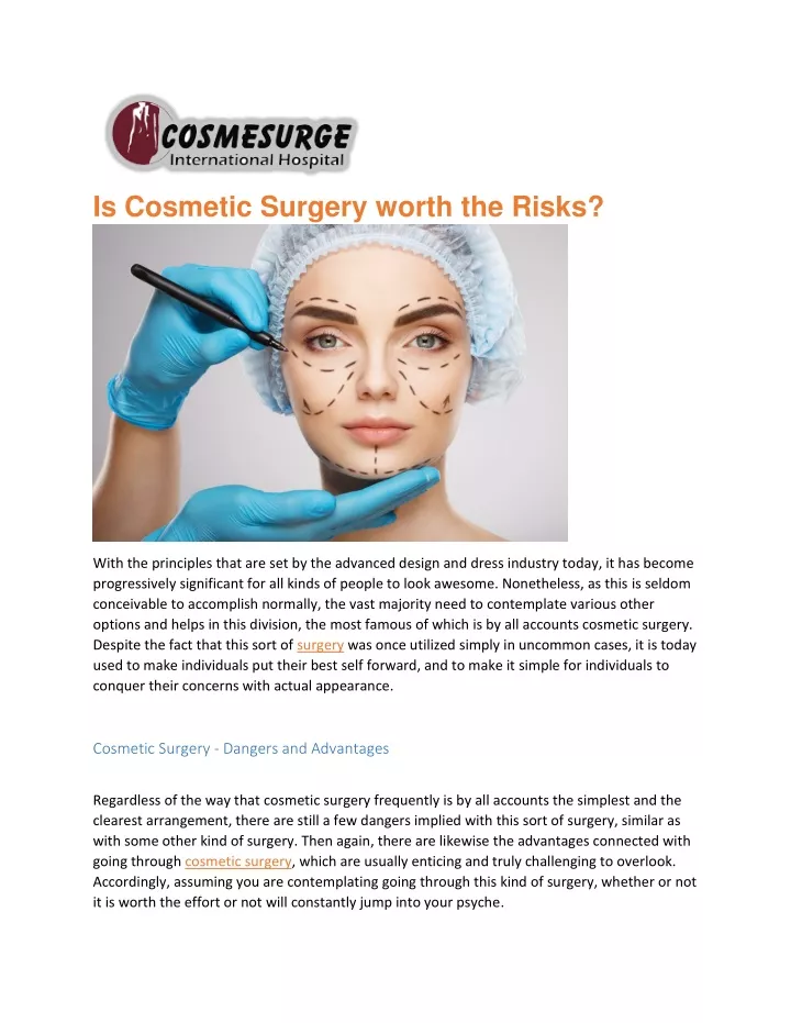 ppt-is-cosmetic-surgery-worth-the-risks-powerpoint-presentation-free