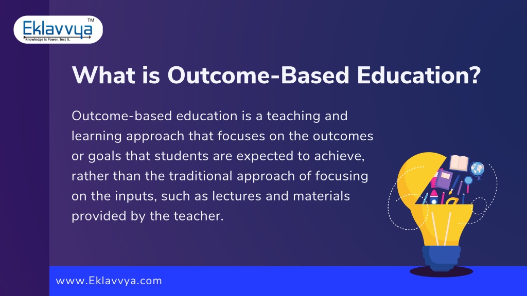 PPT - Outcome-Based Education in 2023: Upcoming Prerequisites for ...