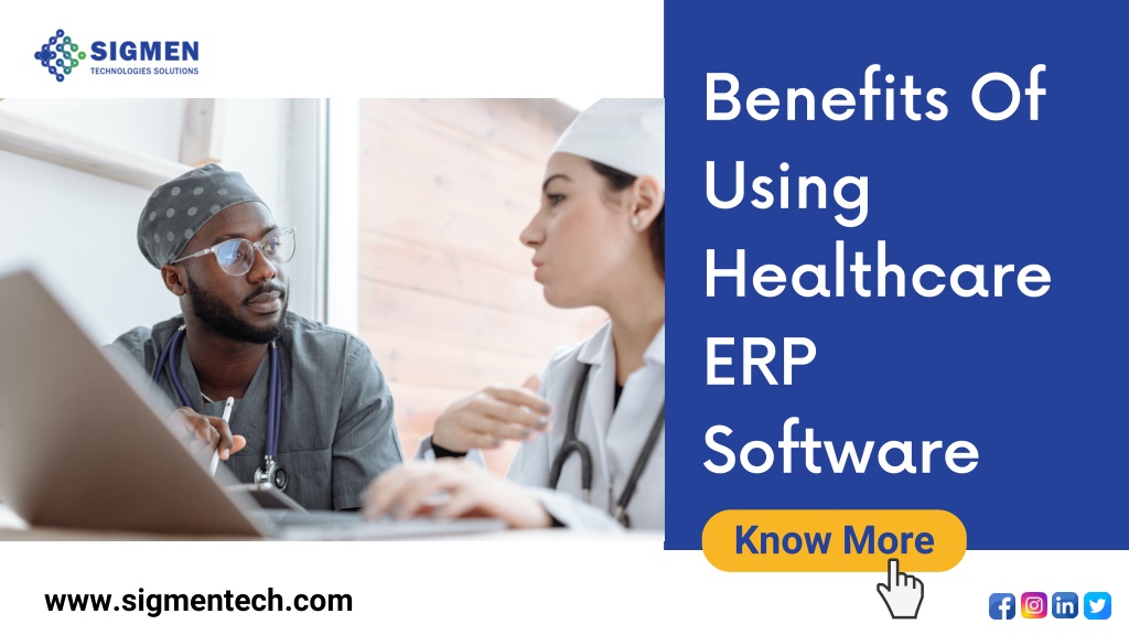 PPT - Benefits Of Using Healthcare ERP Software - Sigma HIMS PowerPoint ...