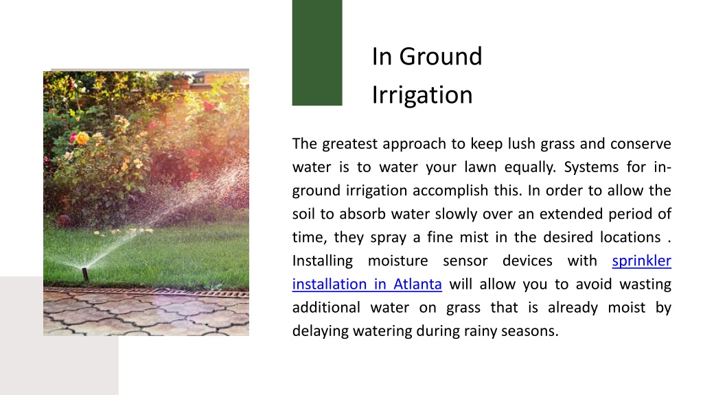 PPT - Portable Sprinklers Vs In Ground Sprinklers PowerPoint ...