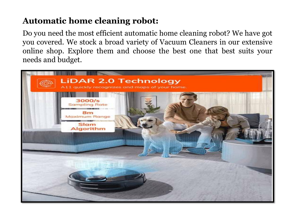 PPT Get the Best Robotic Vacuum Cleaner in India PowerPoint