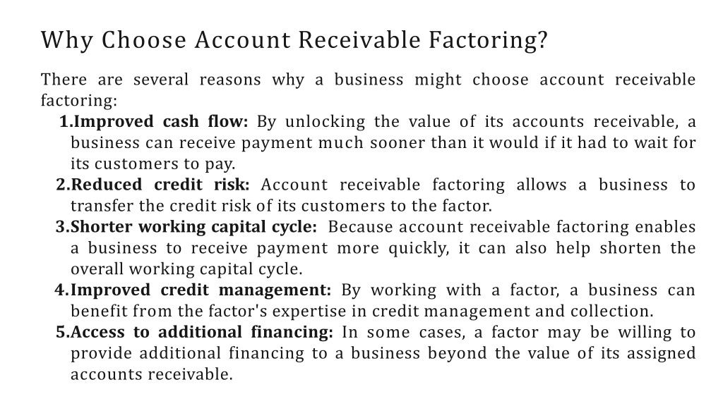 PPT - Account Receivable Factoring: Your Guide To Financing Invoices ...