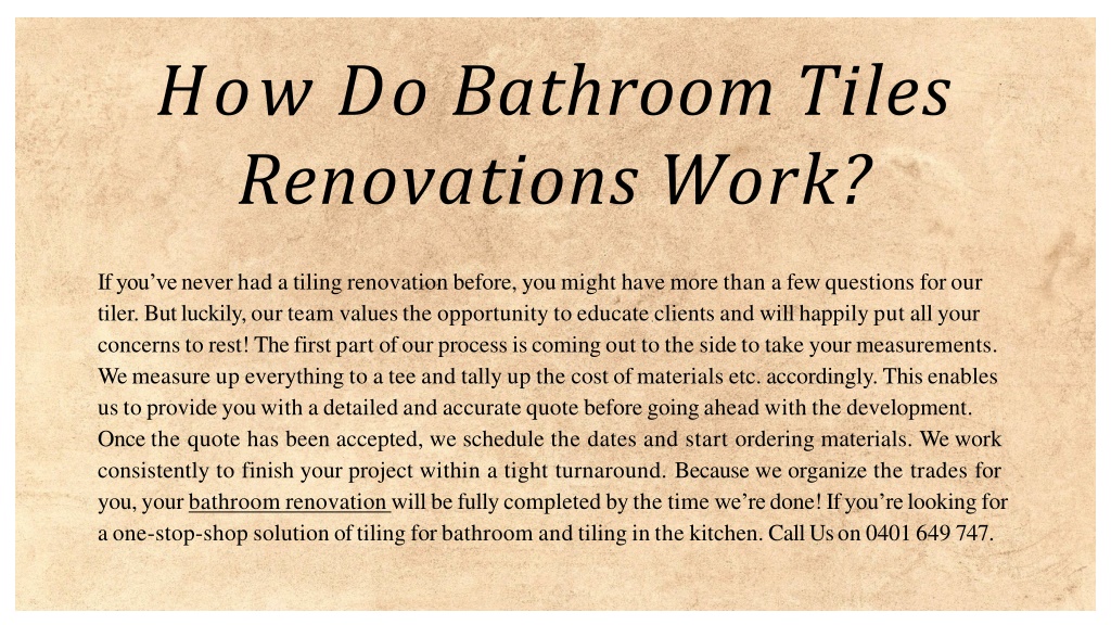 PPT - Bathroom Renovations Adelaide South Australia | A PowerPoint ...
