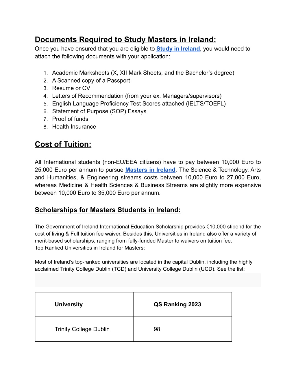 Study Master Files PPT - A Complete Guide to Study Masters in Ireland in 2023 PowerPoint ...