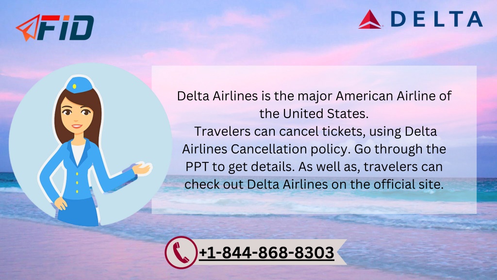 PPT Delta Airlines Cancellation Policy PowerPoint Presentation, free