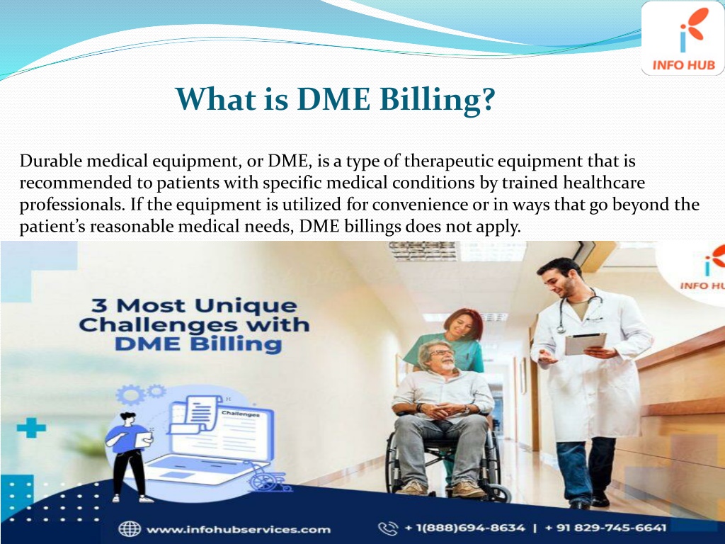 PPT 3 Most Unique Challenges in DME Billing PowerPoint Presentation