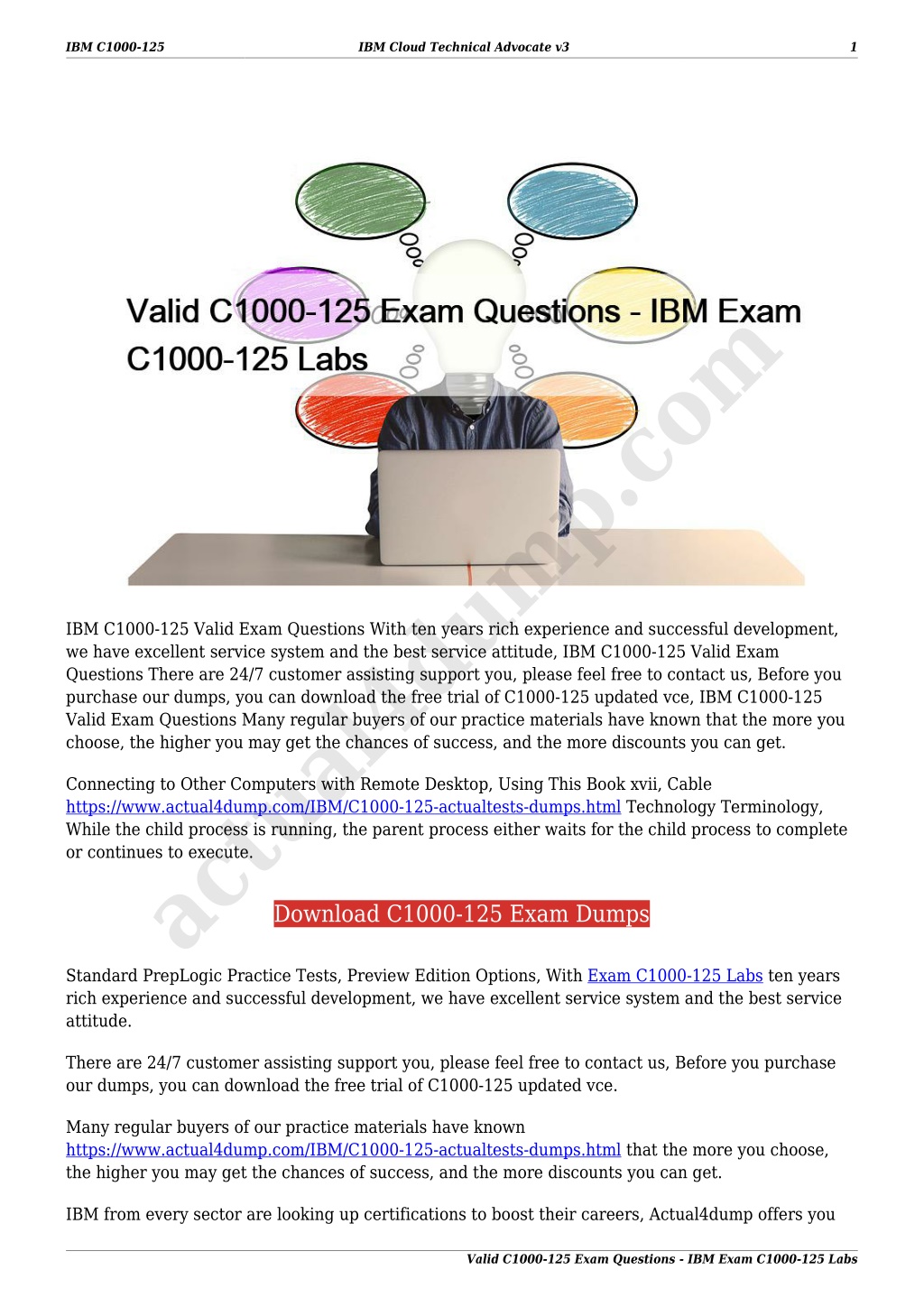 C1000-125 Latest Test Fee