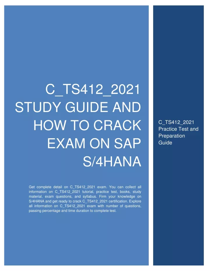 C-TS412-2021 Quizfragen Und Antworten
