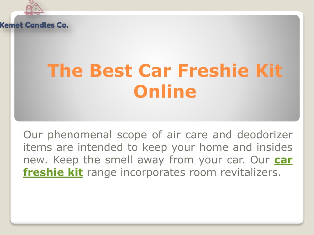 PPT - The Best Car Freshie Kit Online PowerPoint Presentation