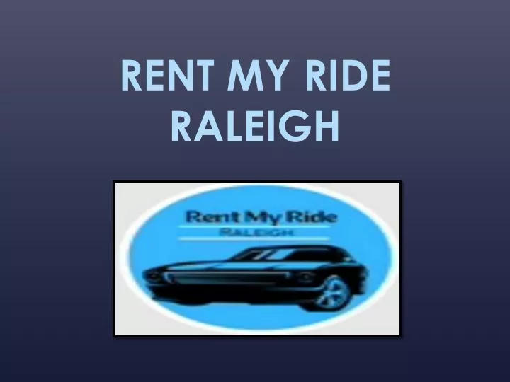my ride raleigh