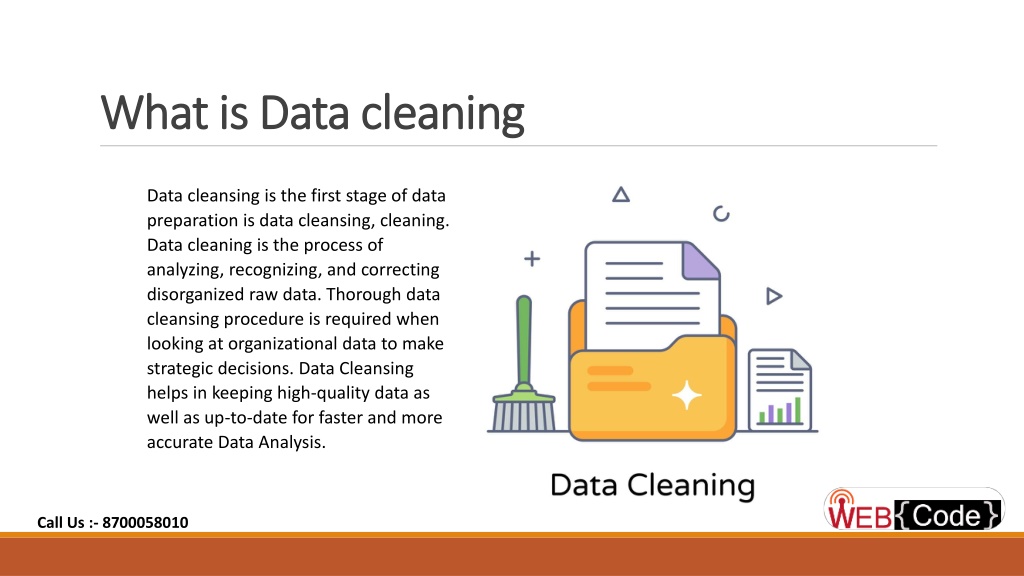 PPT - What is data cleansing and enrichment process? Important for ...