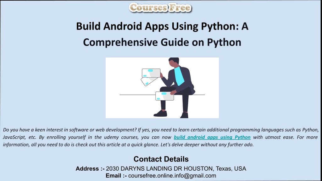 PPT - Build Android Apps Using Python_ A Comprehensive Guide On Python ...